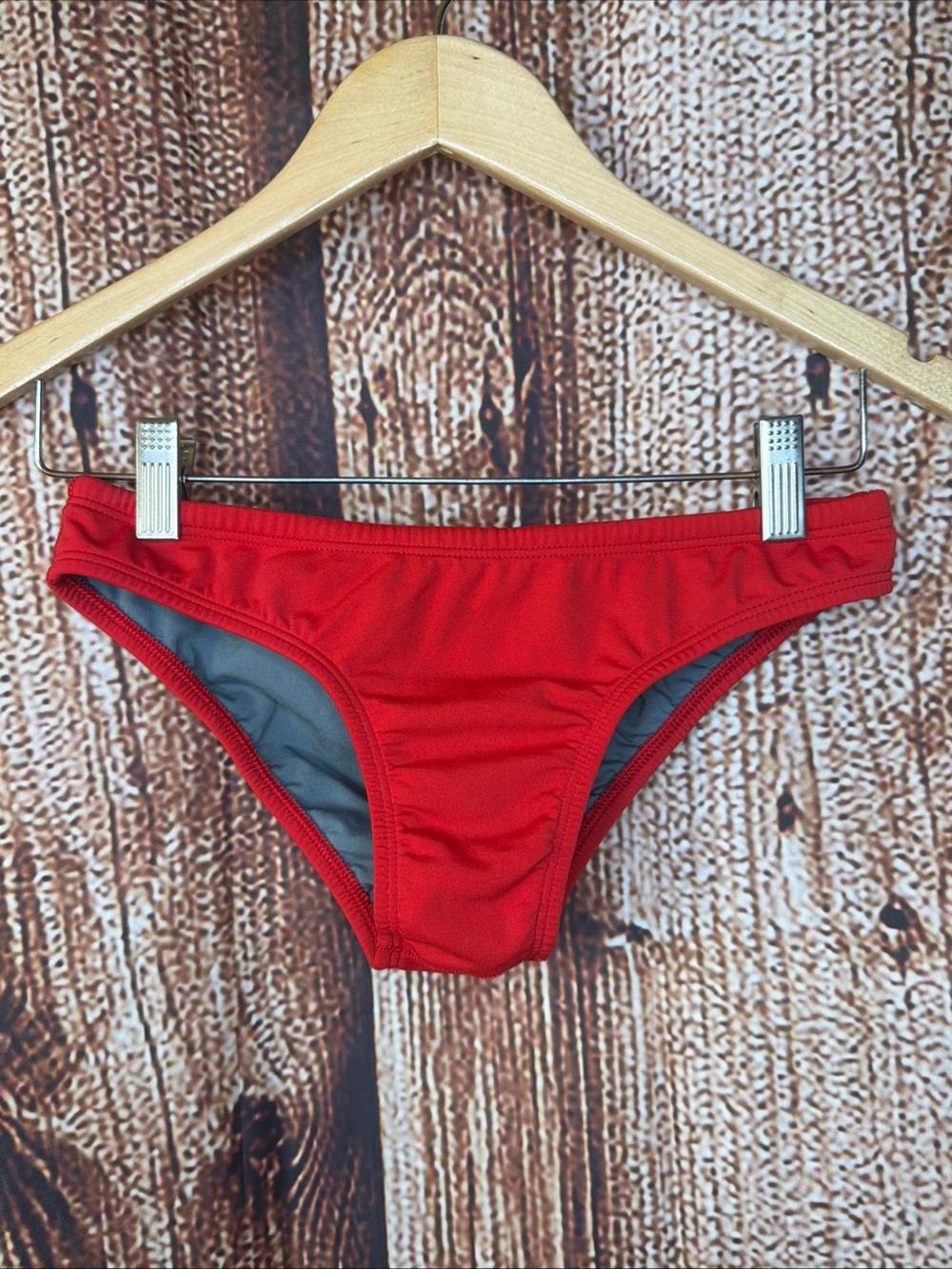 Jolyn Andy Bikini Bottoms Red Size Medium